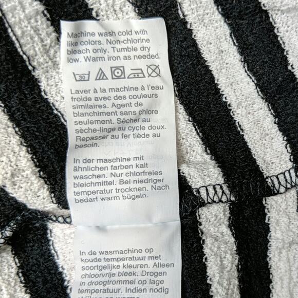 Madewell Modern Stripe Side-Tie Top - Size L - NWOT - Picture 7 of 8